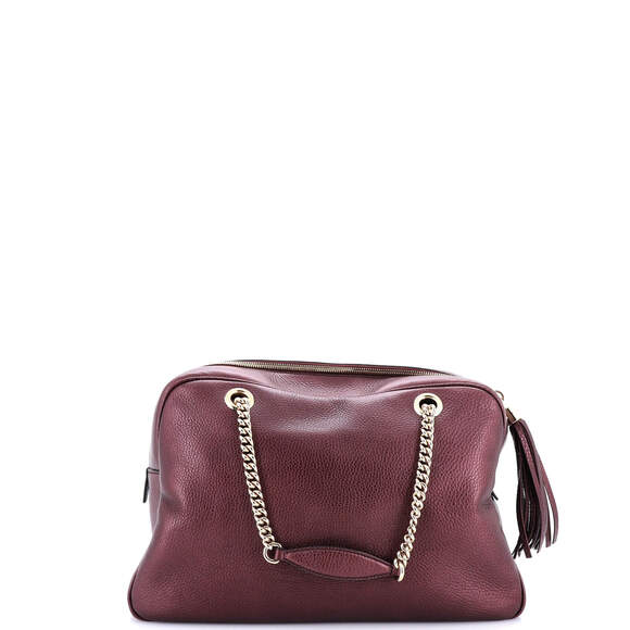 Gucci Soho Chain Zip Shoulder Bag #165540G10B - Picture 4 of 8